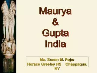 Maurya &amp; Gupta India