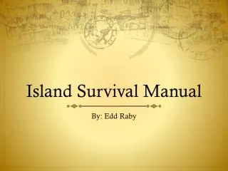 Island Survival Manual
