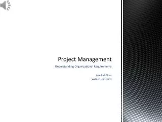 Project Management