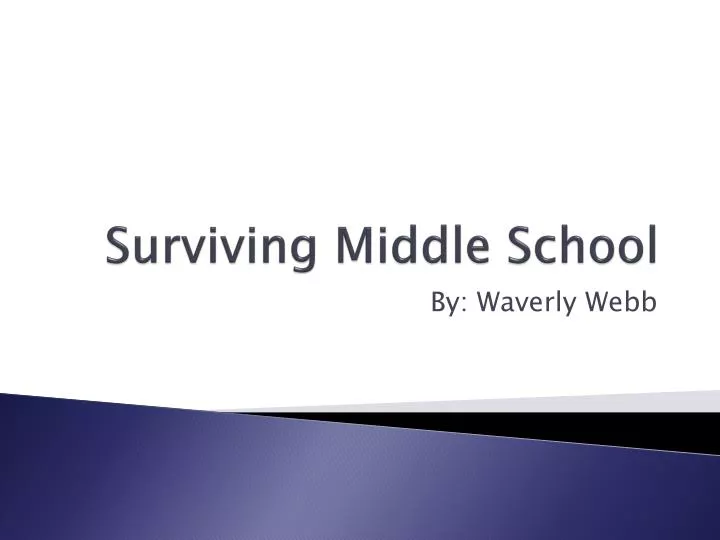 surviving middle school