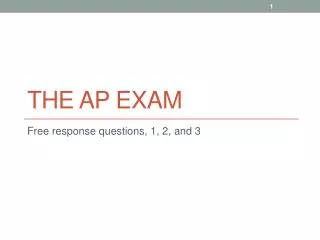 The AP Exam