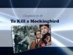 To Kill a Mockingbird - slide 1