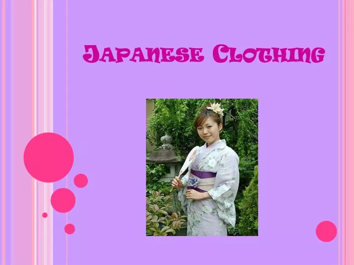 japanese clothing