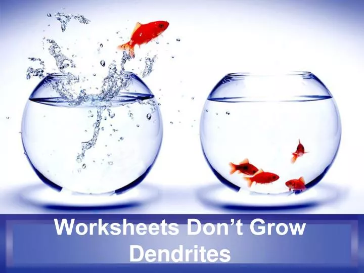 worksheets don t grow dendrites