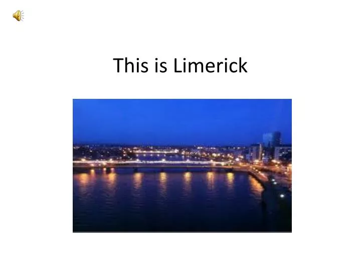this is limerick