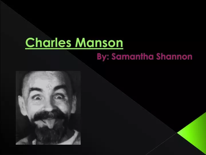 charles manson