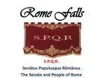 Rome Falls - slide 1