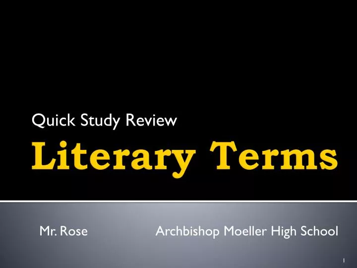 quick study review