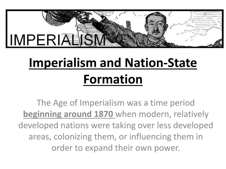 imperialism and nation state formation