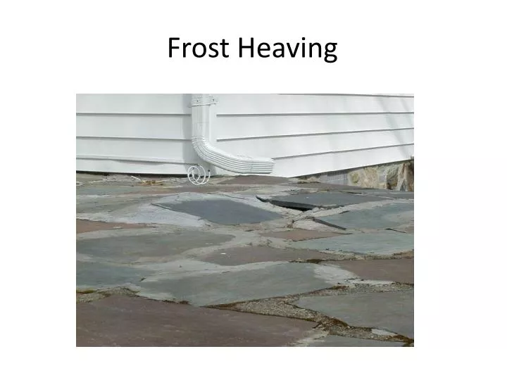 frost heaving