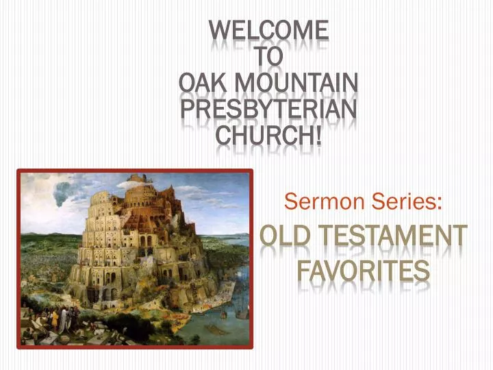 sermon series