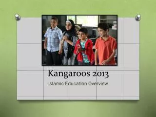 Kangaroos 2013