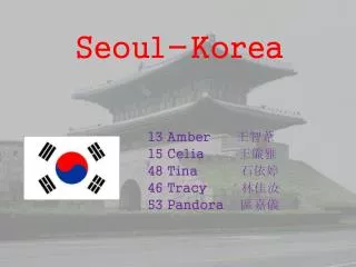 Seoul- Korea