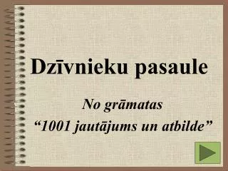 Dzīvnieku pasaule