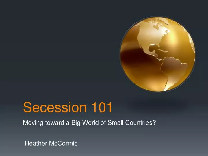 secession 101