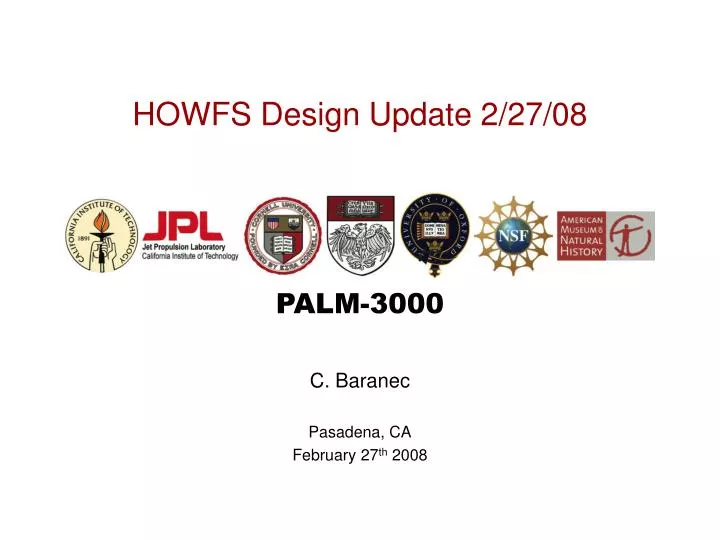 howfs design update 2 27 08
