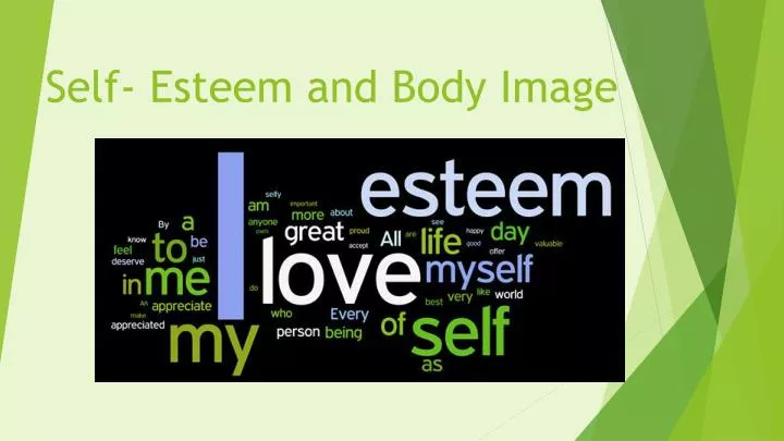 self esteem and body image