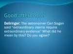 Good afternoon! - slide 1