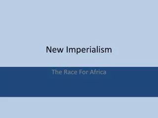 New Imperialism