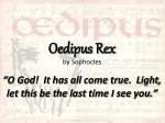 Oedipus Rex by Sophocles - slide 1