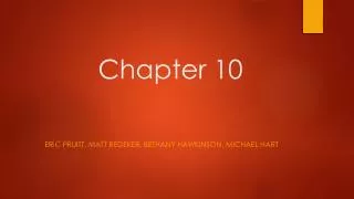 Chapter 10