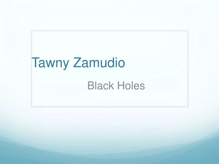 tawny zamudio