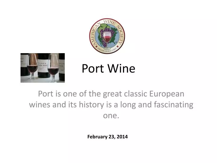 port wine