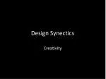 Design Synectics - slide 1