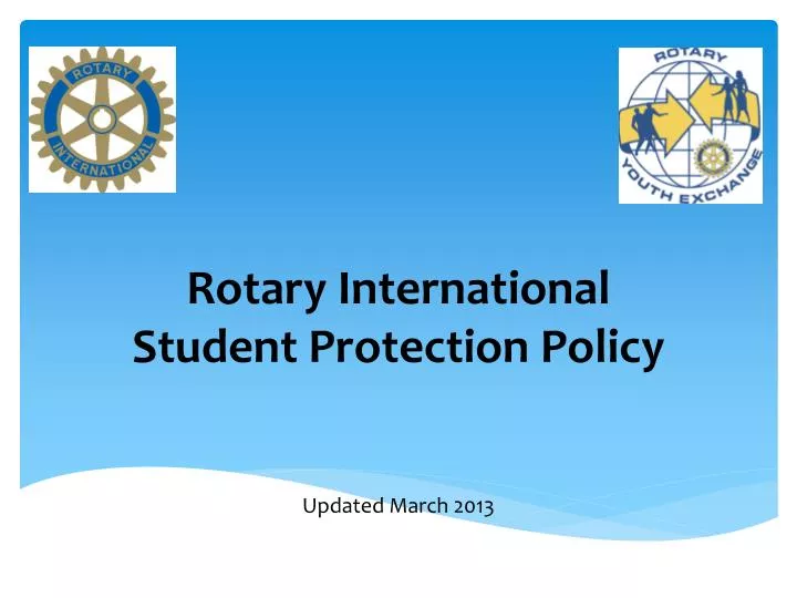 rotary international student protection policy