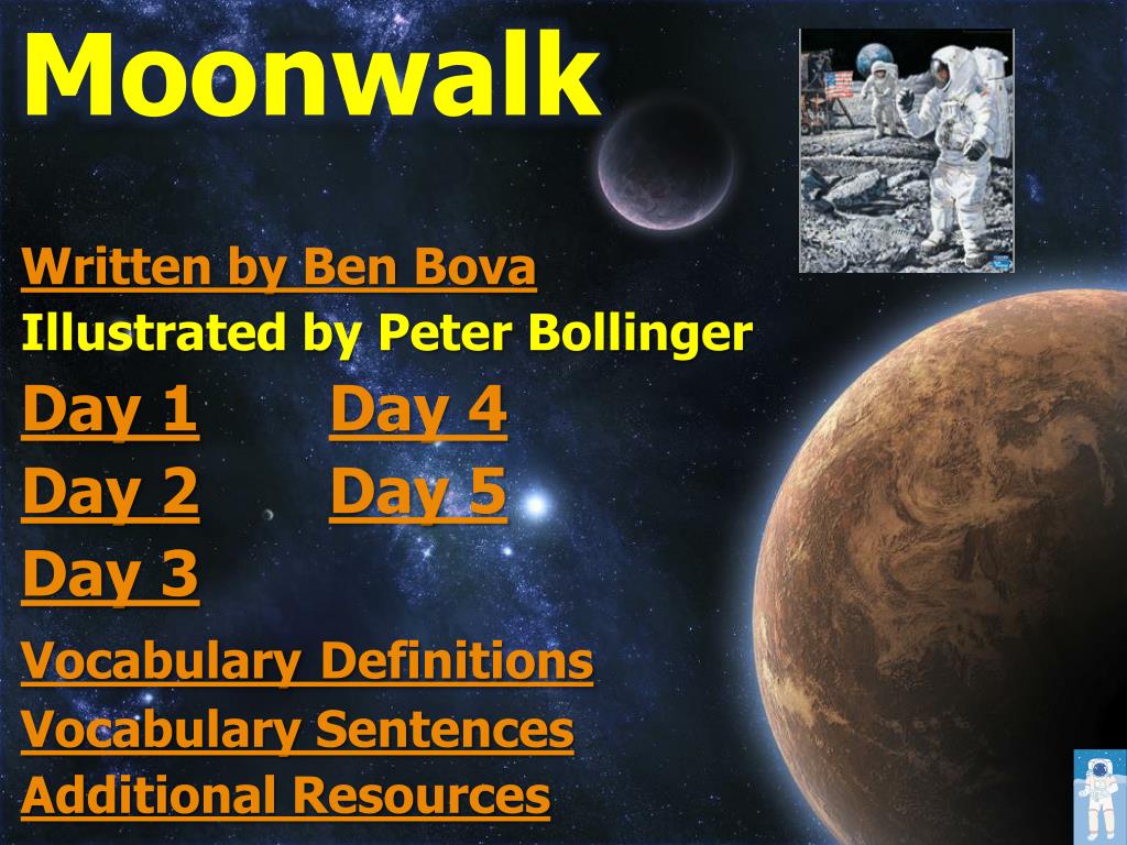 PPT - Moonwalk PowerPoint Presentation, free download - ID:2112656