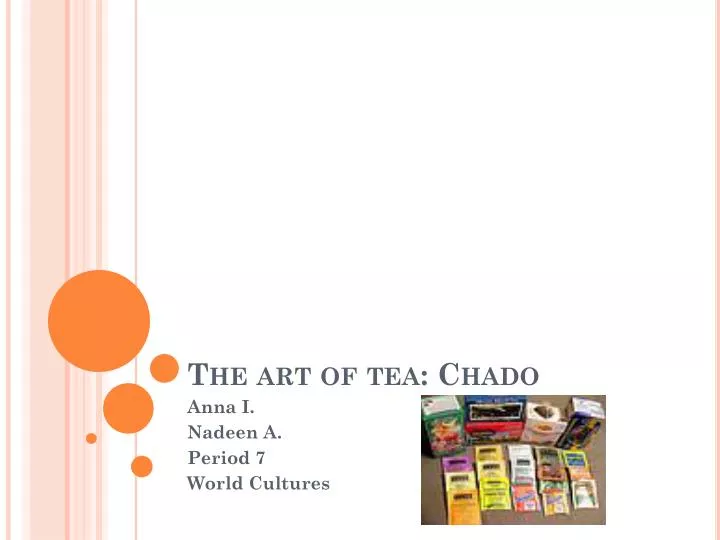 the art of tea chado