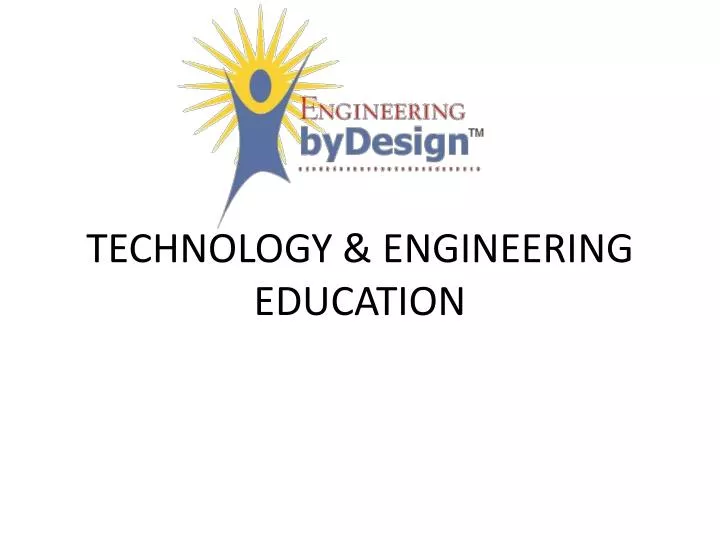 technology engineering education