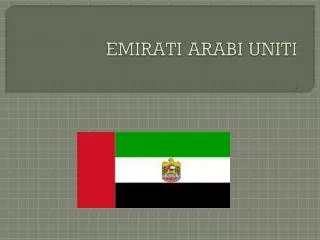 EMIRATI ARABI UNITI f