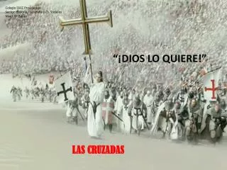 dios lo quiere