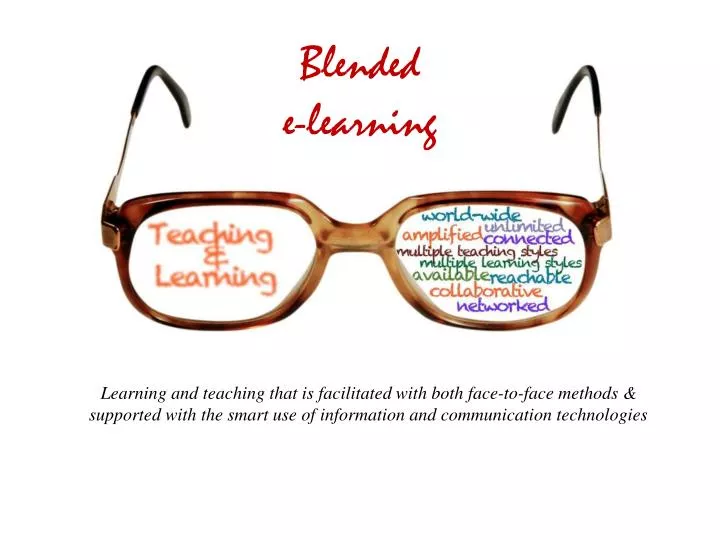 blended e learning