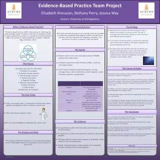 What is Evidence-Based Practice?