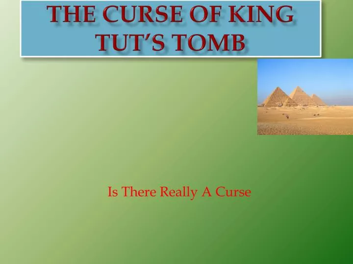 the curse of king tut s tomb