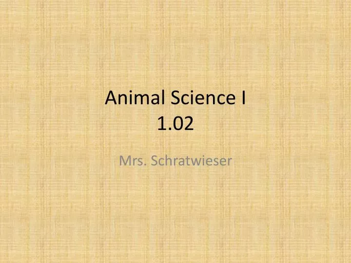 animal science i 1 02