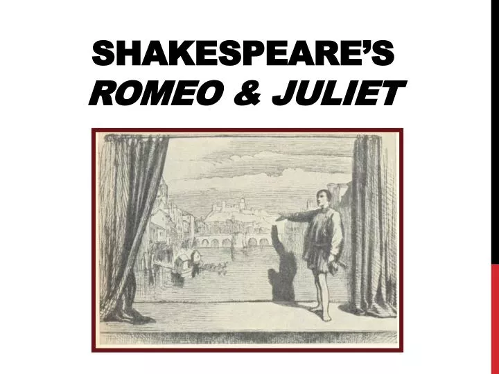 shakespeare s romeo juliet