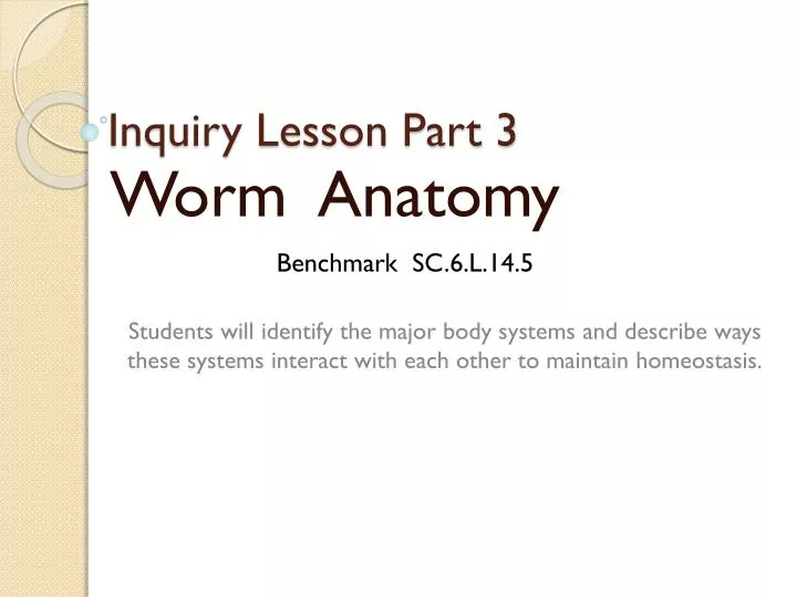 inquiry lesson part 3