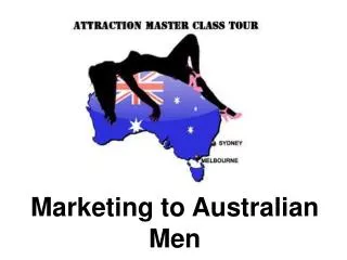 Marketing to Australian Men