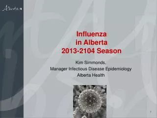 Influenza in Alberta 2013-2104 Season