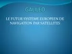 GALILEO - slide 1