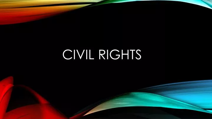 civil rights