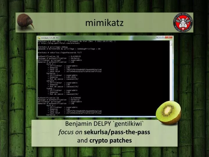 mimikatz