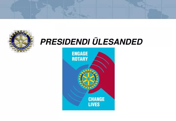 presidendi lesanded