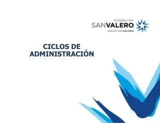 ciclos de administraci n