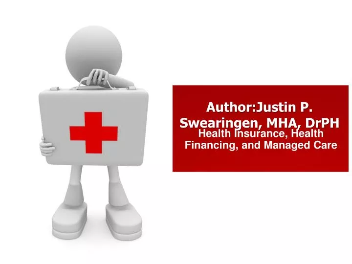 author justin p swearingen mha drph