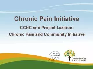Chronic Pain Initiative