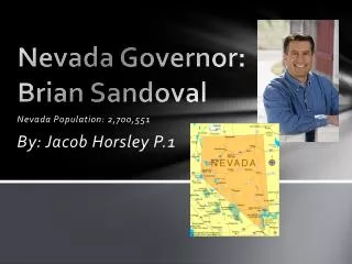 Nevada Governor: Brian Sandoval